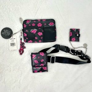 Kipling mini pocket purse & fanny pack set